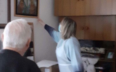 Gerontodomaćice na terenu