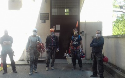 Popravljen dimnjak u Crnatkovoj 