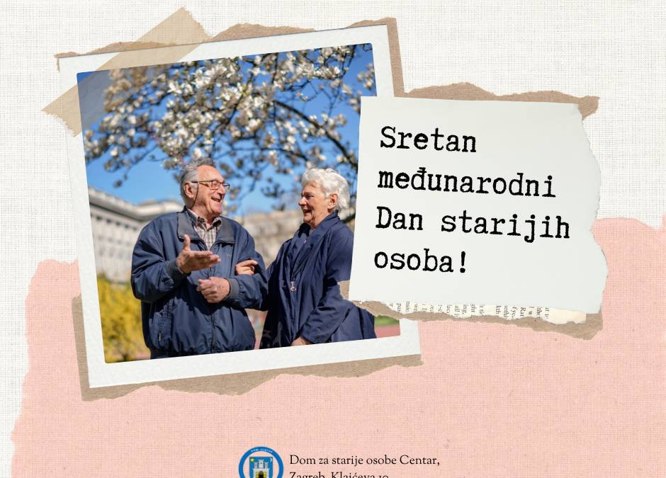 1.10. Međunarodni dan starijih osoba