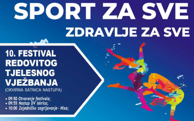 PRIDRUŽITE SE OBILJEŽAVANJU SVJETSKOG DANA SPORTA