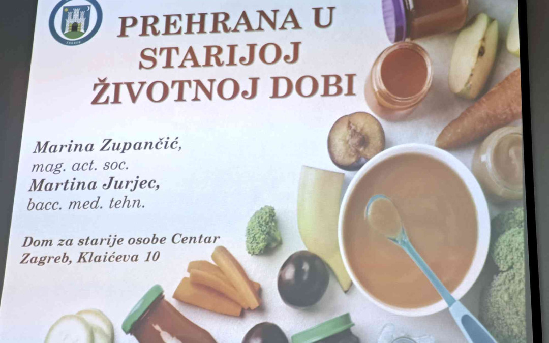 Predavanje: Prehrana u starijoj životnoj dobi