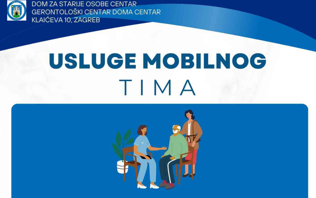 Nova usluga Gerontološkog centra Doma Centar