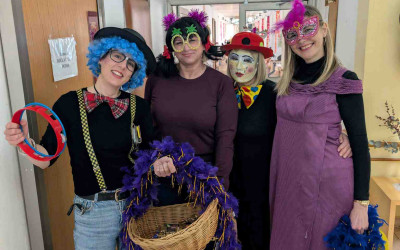 Fašnik uz „Vedar osmijeh“