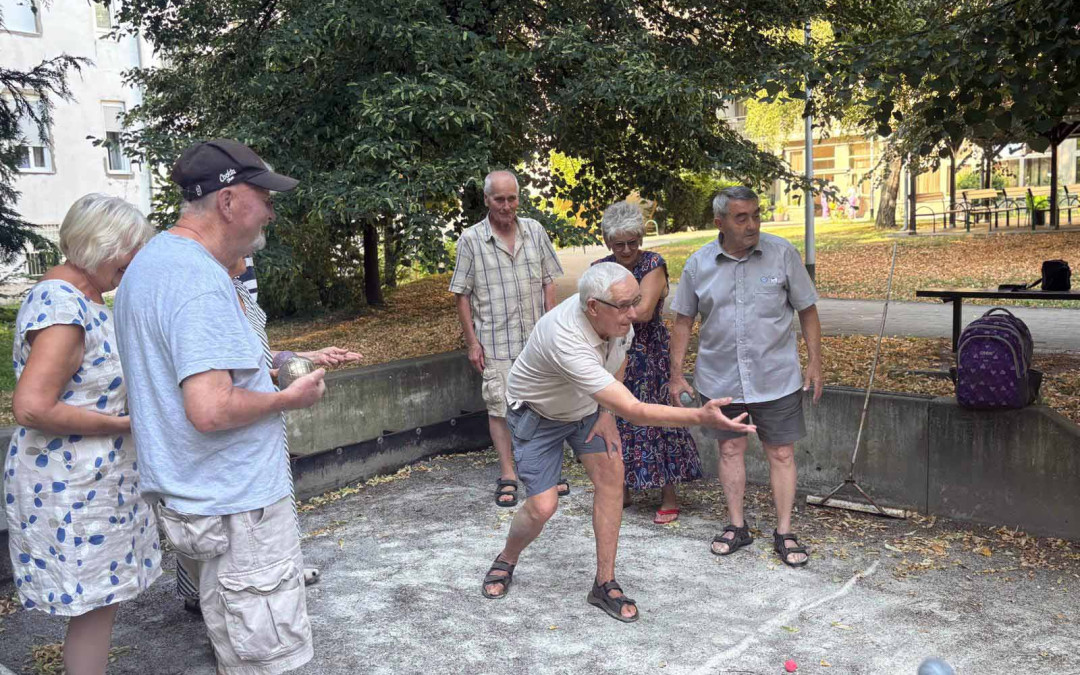 Jutarnja akcija na boćalištu!