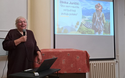  Što sam naučila od ljudi koji putuju polako? – inspirativno predavanje gđe. Dinke Juričić